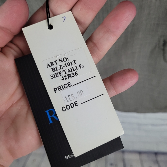 RAFFAEL UOMO | two-button sport coat blazer - Picture 5 of 9